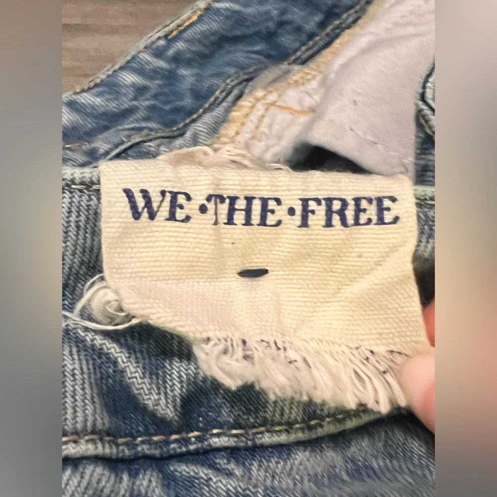 Free People We the Free Midnight Sun Denim Skort size 30 - Picture 11 of 14